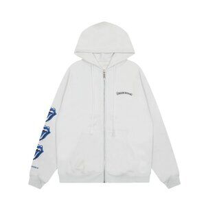 Chrome Hearts Trendy hoodie White-M
